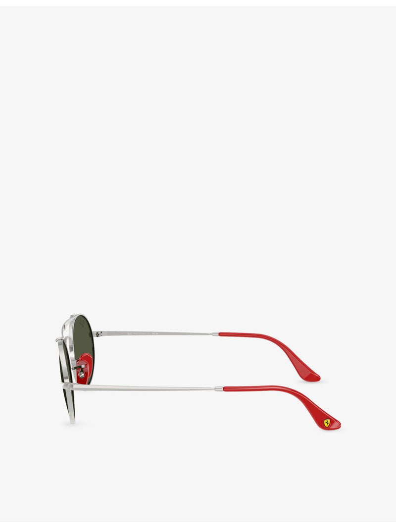 Ray-Ban Scuderia Ferrari oval metal sunglasses 54mm (British brand)