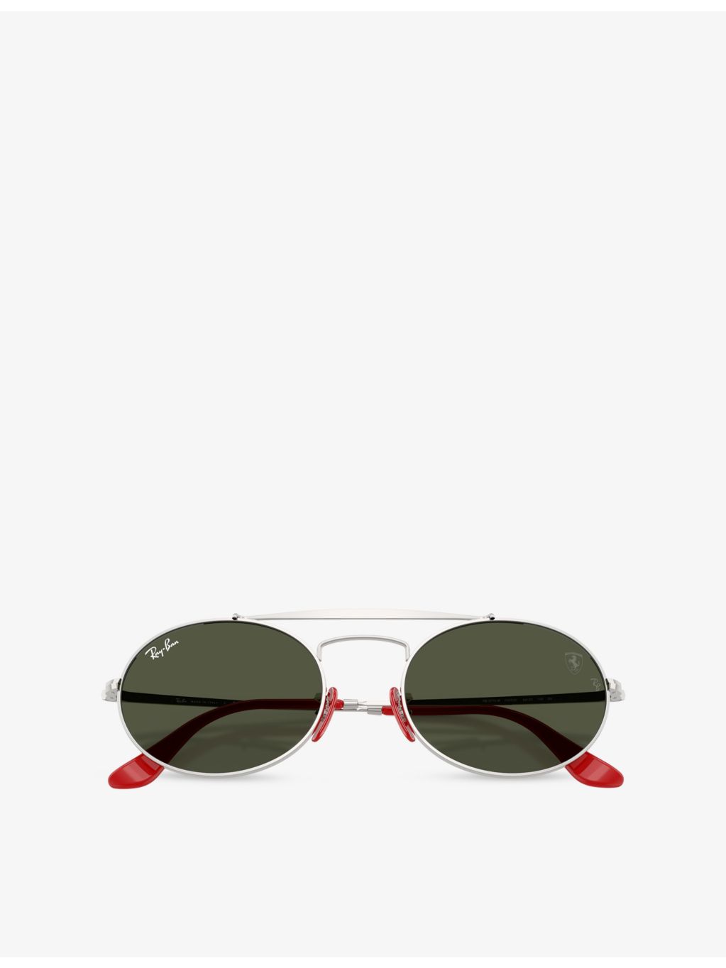 Ray-Ban Scuderia Ferrari oval metal sunglasses 54mm (British brand)
