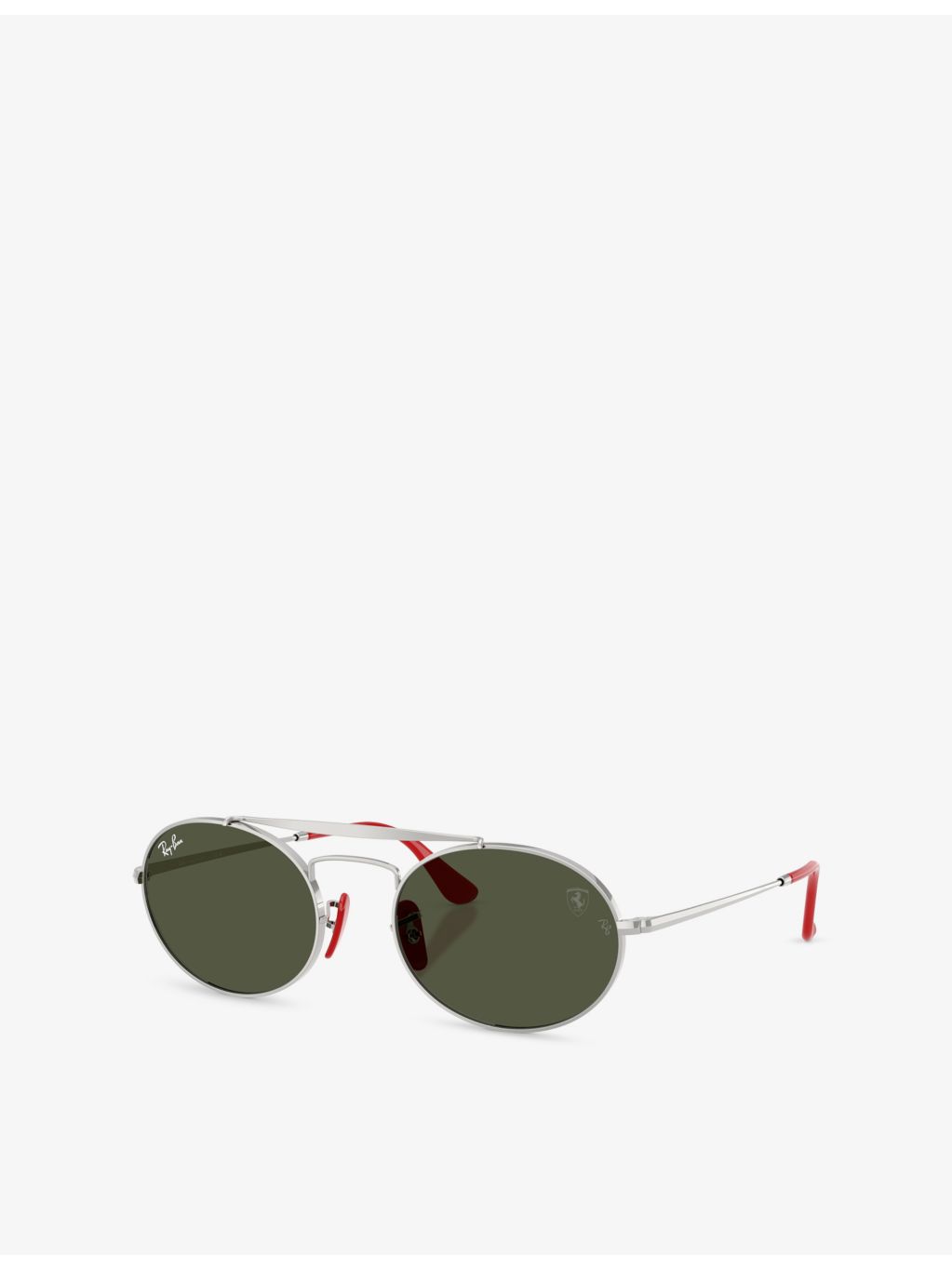 Ray-Ban Scuderia Ferrari oval metal sunglasses 54mm (British brand)