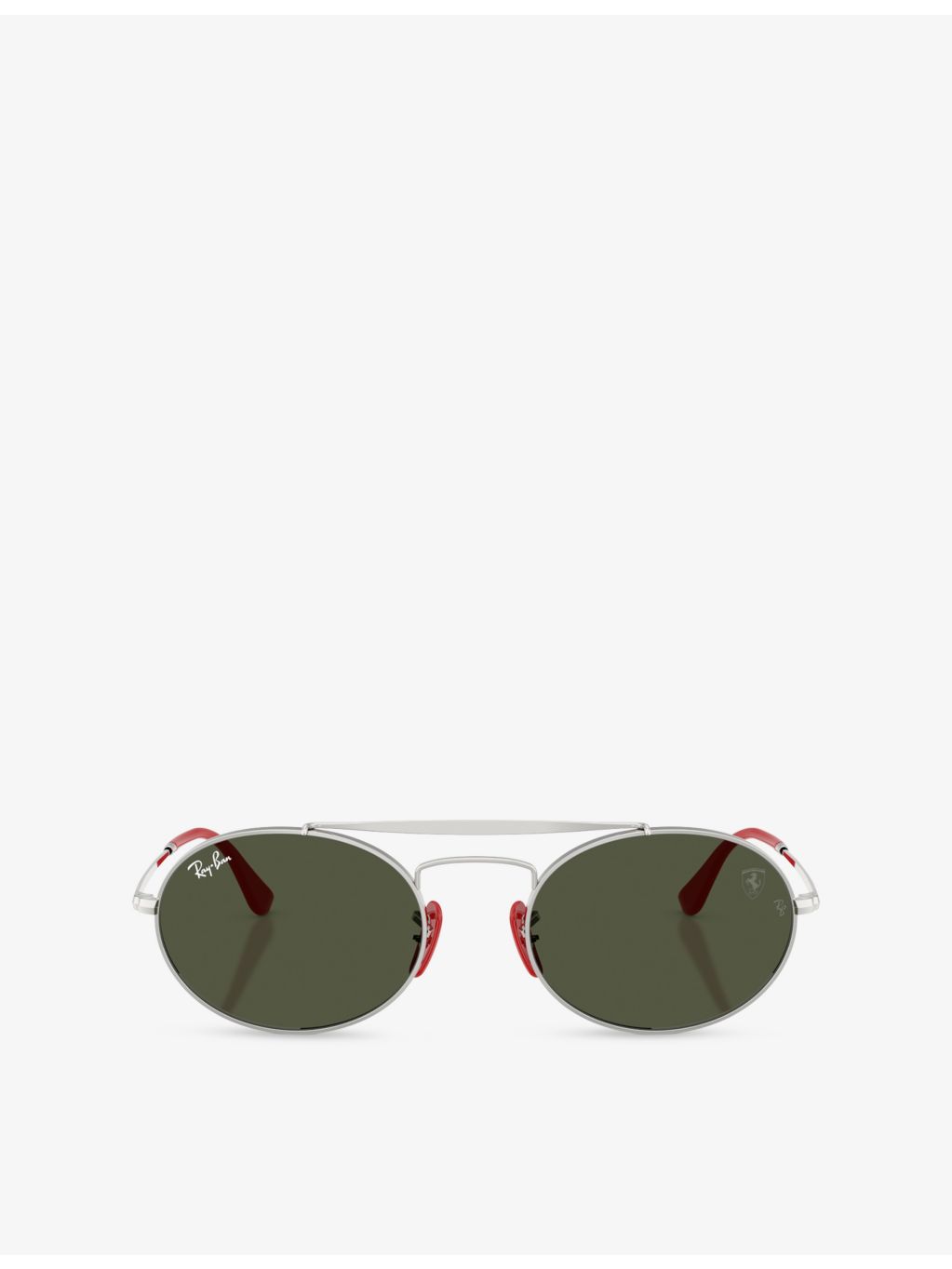 Ray-Ban Scuderia Ferrari oval metal sunglasses 54mm (British brand)