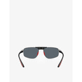 Ray-Ban x Scuderia Ferrari RB3776M metal sunglasses, UK version