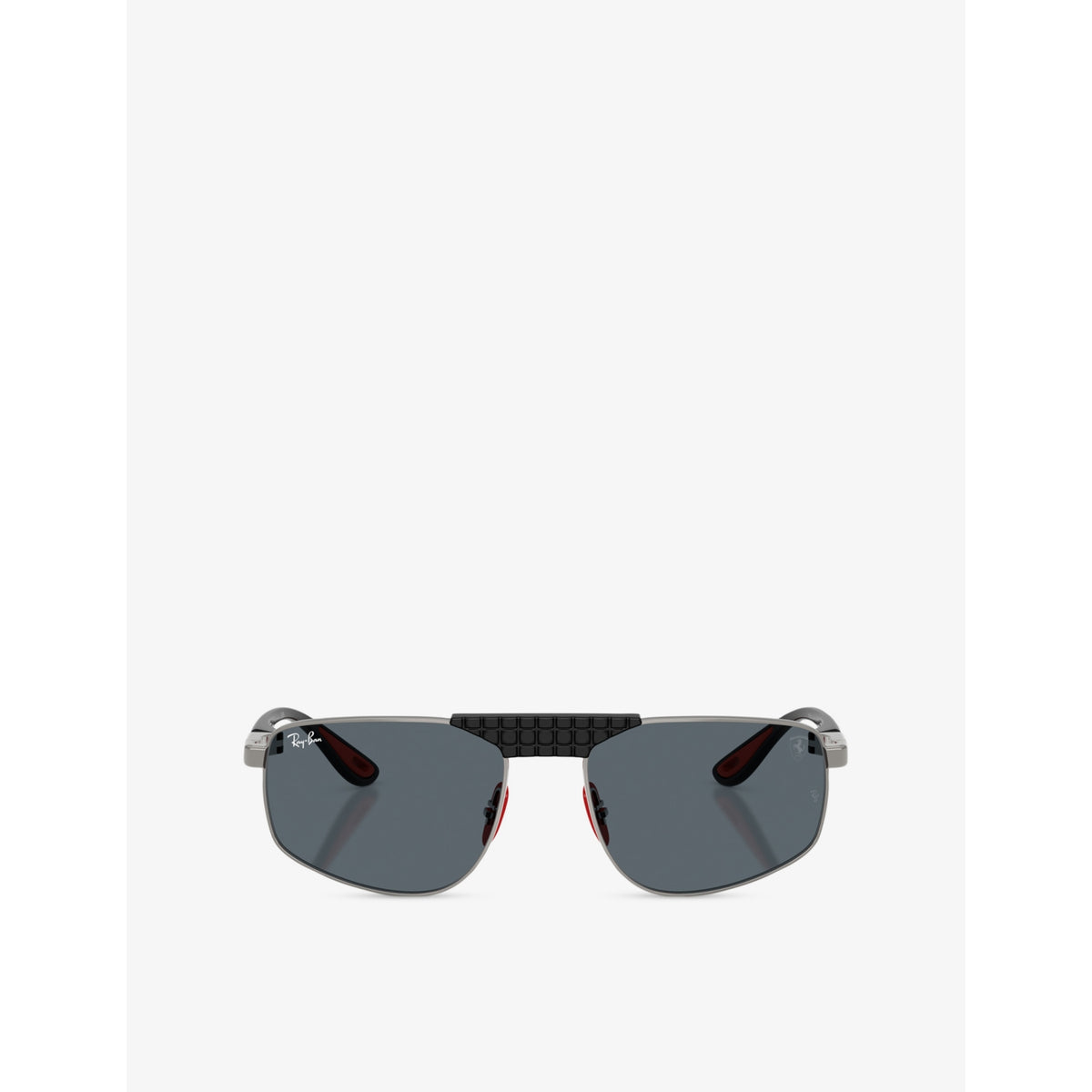 Ray-Ban x Scuderia Ferrari RB3776M metal sunglasses, UK version