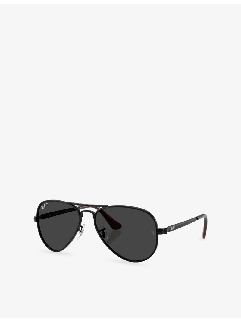 Ray-Ban RB3925 aviator metal sunglasses tinted lenses, imported from the UK