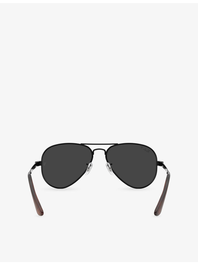 Ray-Ban RB3925 aviator metal sunglasses tinted lenses, imported from the UK