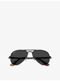 Ray-Ban RB3925 aviator metal sunglasses tinted lenses, imported from the UK