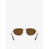 Ray-Ban Explorer IV irregular metal sunglasses with 60mm lenses (British brand)