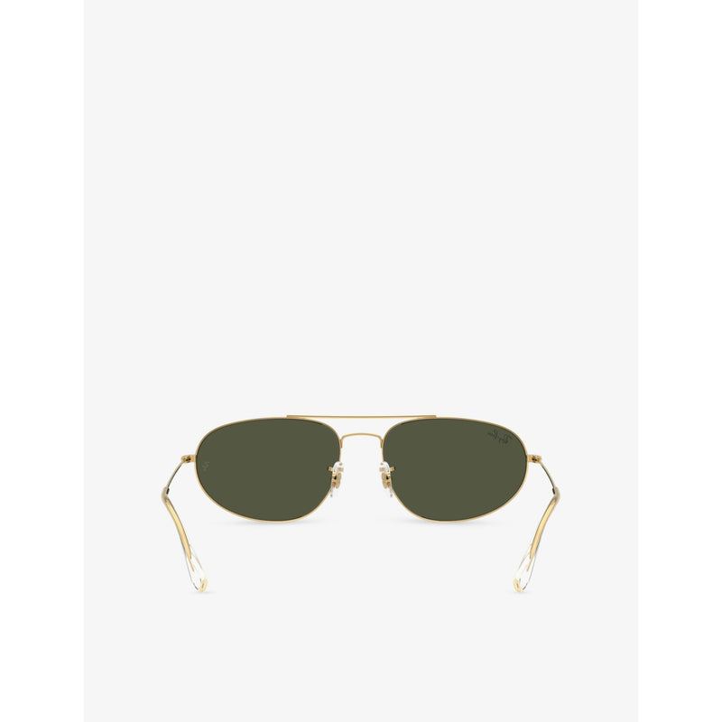 Ray-Ban Explorer IV irregular metal sunglasses (British brand)