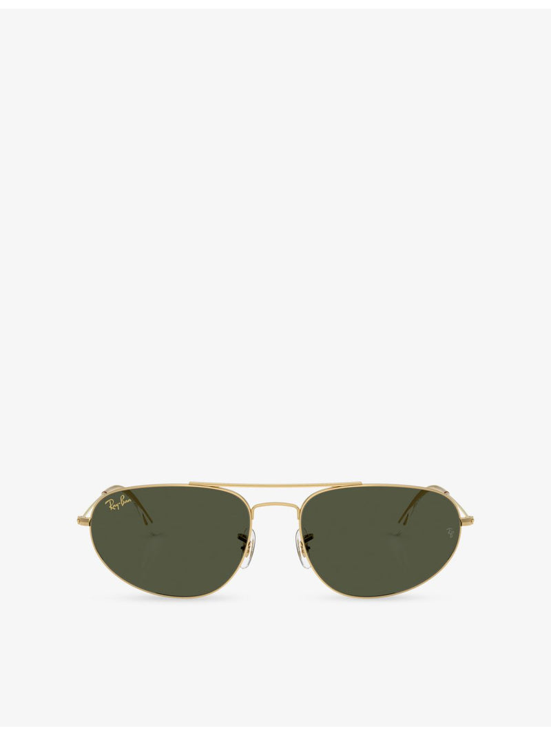 Ray-Ban Explorer IV irregular metal sunglasses (British brand)
