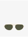 Ray-Ban Explorer IV irregular metal sunglasses (British brand)