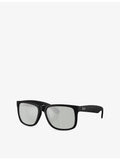 Ray-Ban Justin Classic square nylon sunglasses RB4165, imported from the UK