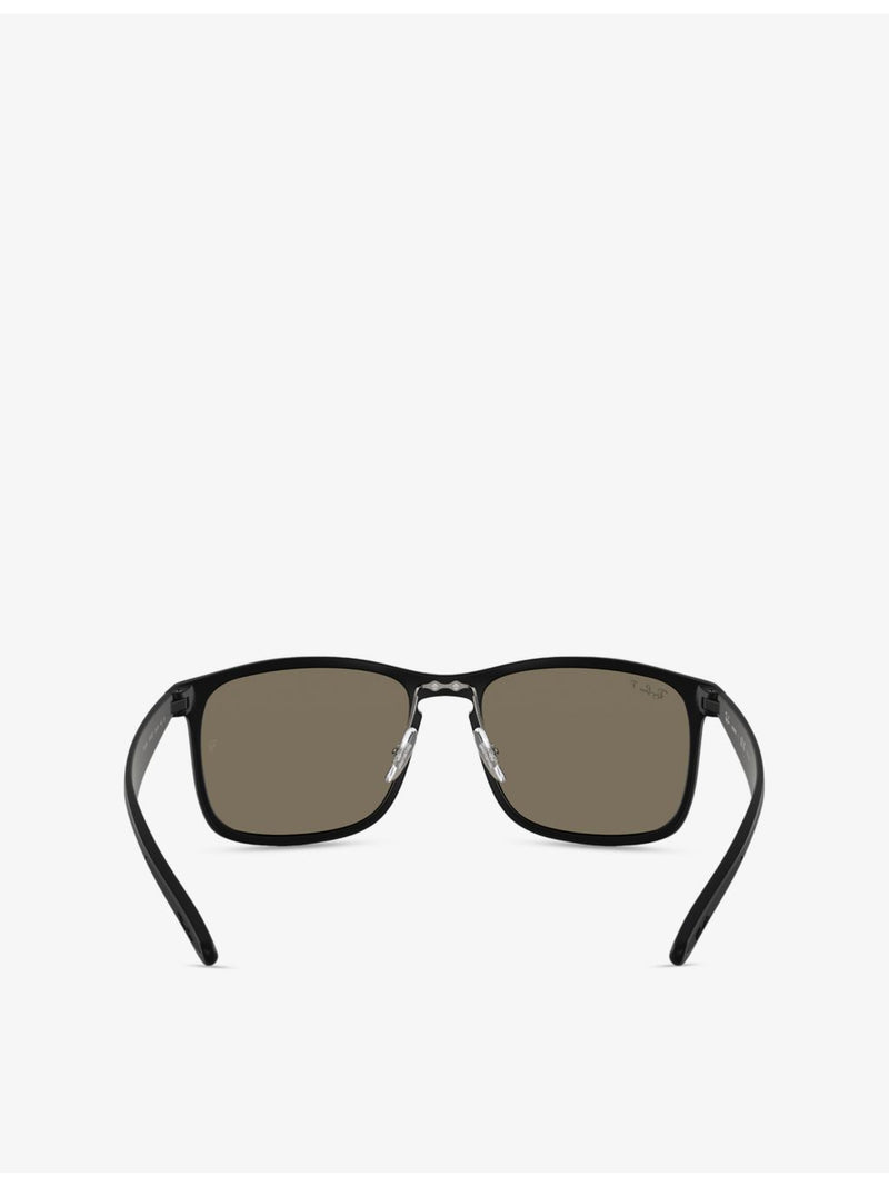 Ray-Ban RB4264 square-frame acetate sunglasses, imported from the UK