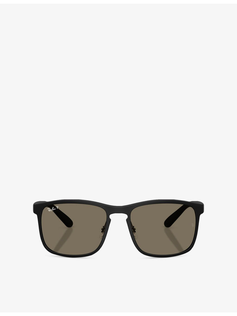 Ray-Ban RB4264 square-frame acetate sunglasses, imported from the UK