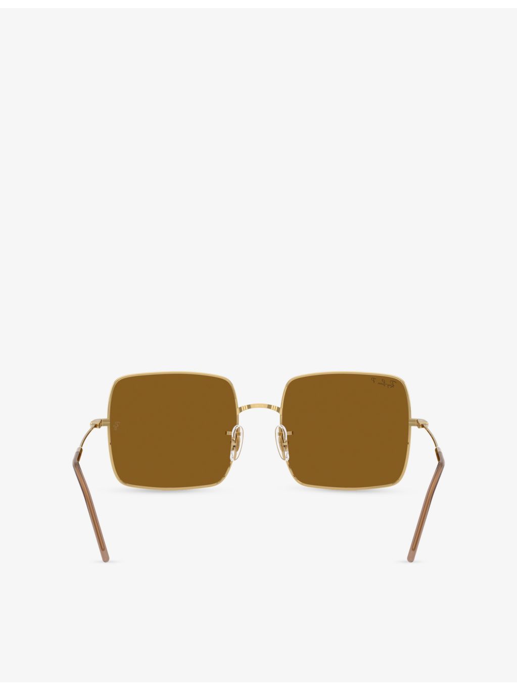 Ray-Ban square-frame metal sunglasses RBR0104S, UK version