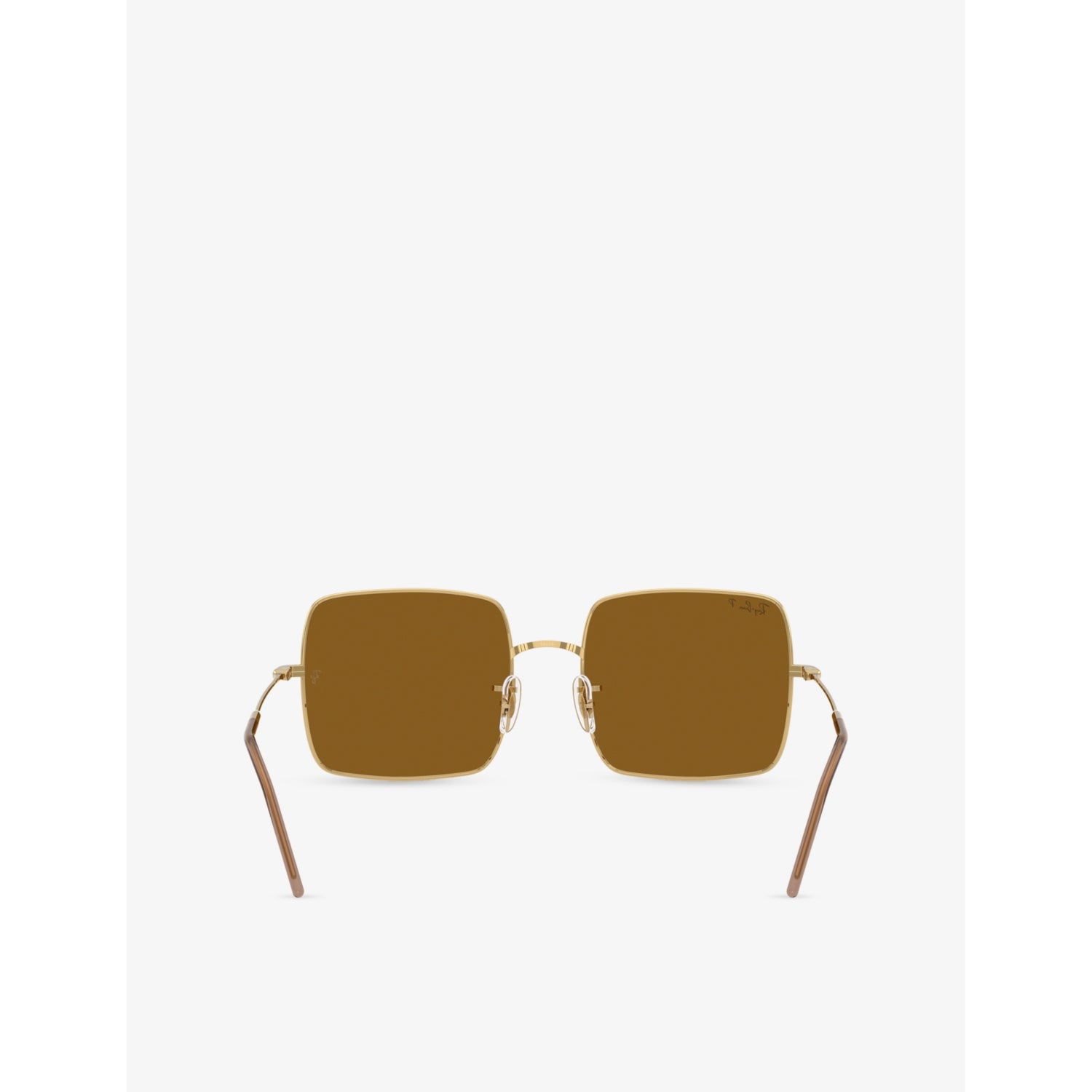 Ray-Ban square-frame metal sunglasses RBR0104S, UK version