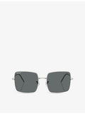Ray-Ban square metal sunglasses 54mm (British brand)