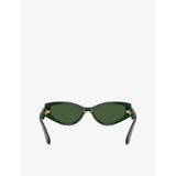 Swarovski cat-eye acetate sunglasses SK6045U (British brand)