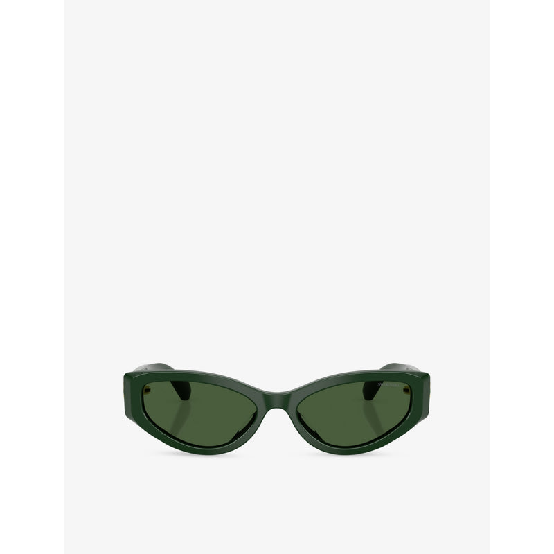 Swarovski cat-eye acetate sunglasses SK6045U (British brand)
