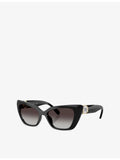 Swarovski SK6047 cat-eye sunglasses with UV lenses, UK version