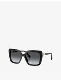 Swarovski SK6049 square acetate sunglasses with tinted lenses (British brand)