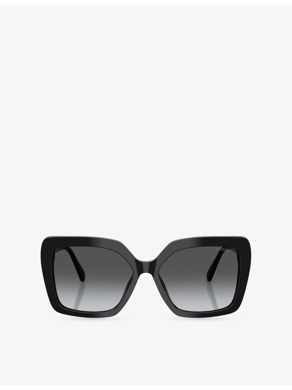 Swarovski SK6049 square acetate sunglasses with tinted lenses (British brand)