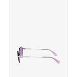 Swarovski SK7038 irregular metal sunglasses with crystal details, UK version