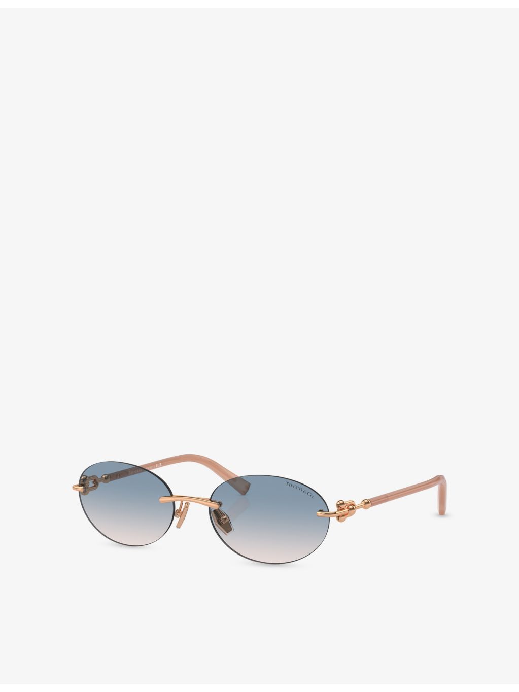 Tiffany & Co oval-frame sunglasses TF3104D - British product
