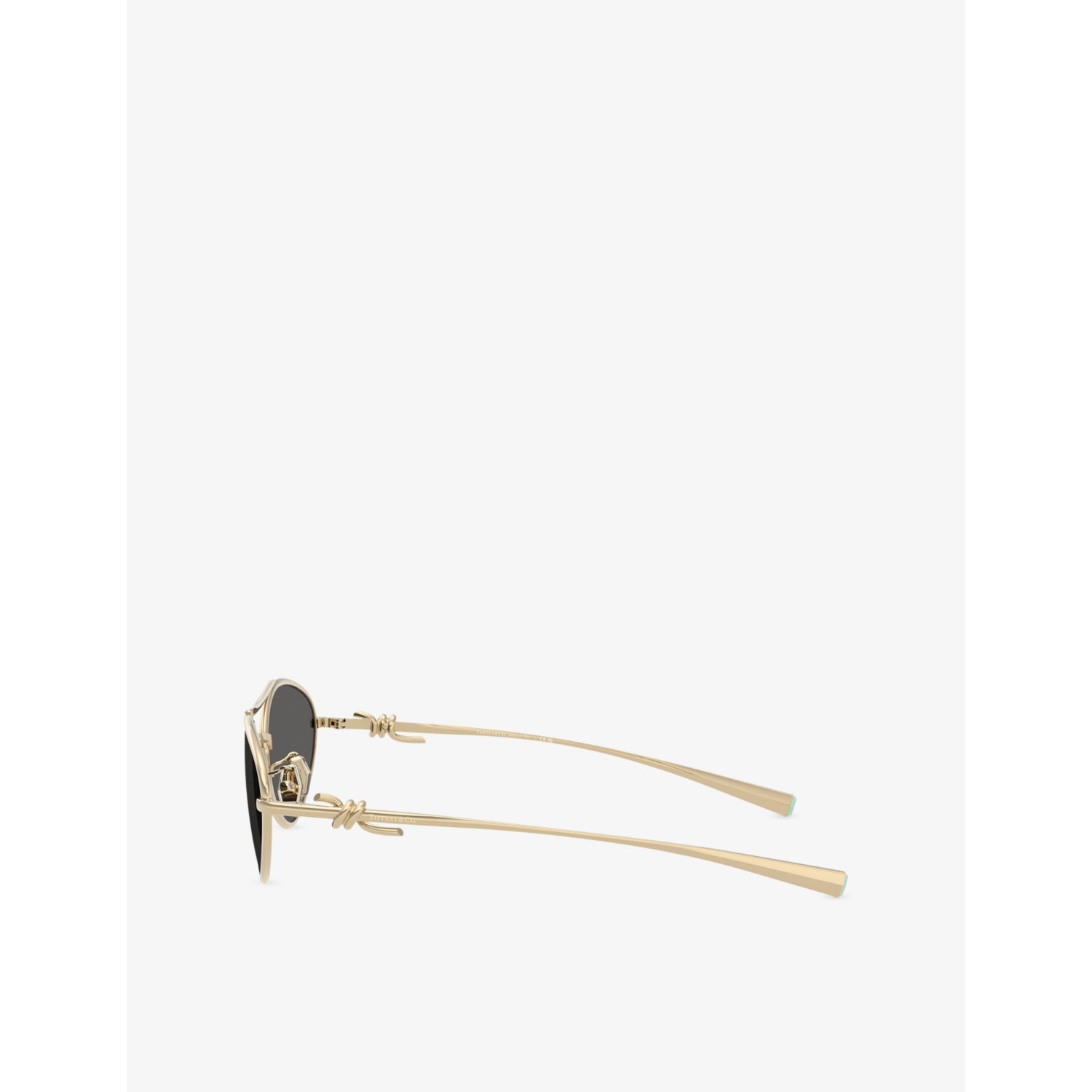 Tiffany & Co. TF3117 metal sunglasses with irregular frame - British product