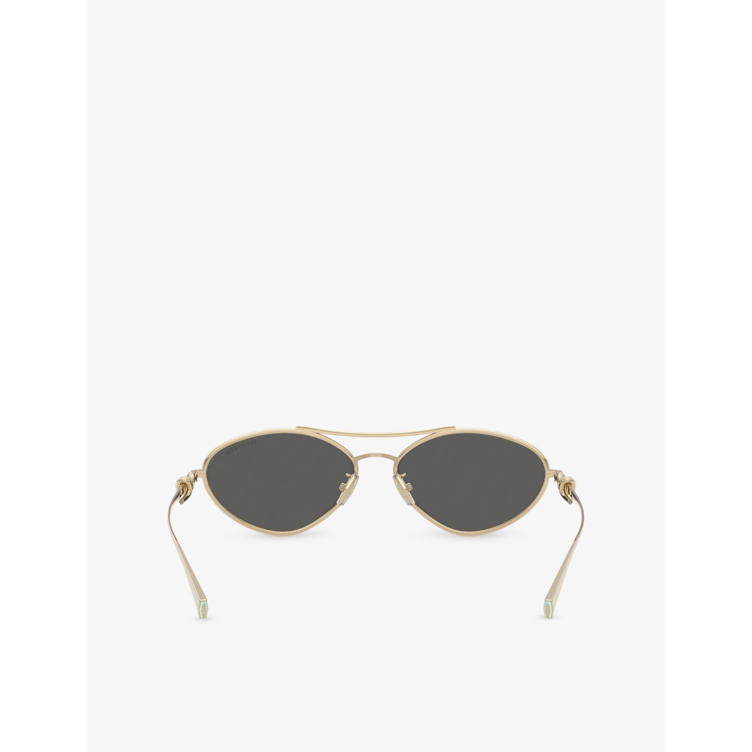 Tiffany & Co. TF3117 metal sunglasses with irregular frame - British product