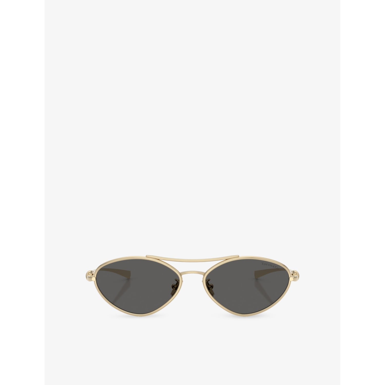 Tiffany & Co. TF3117 metal sunglasses with irregular frame - British product