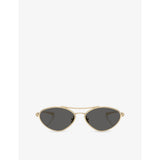 Tiffany & Co. TF3117 metal sunglasses with irregular frame - British product