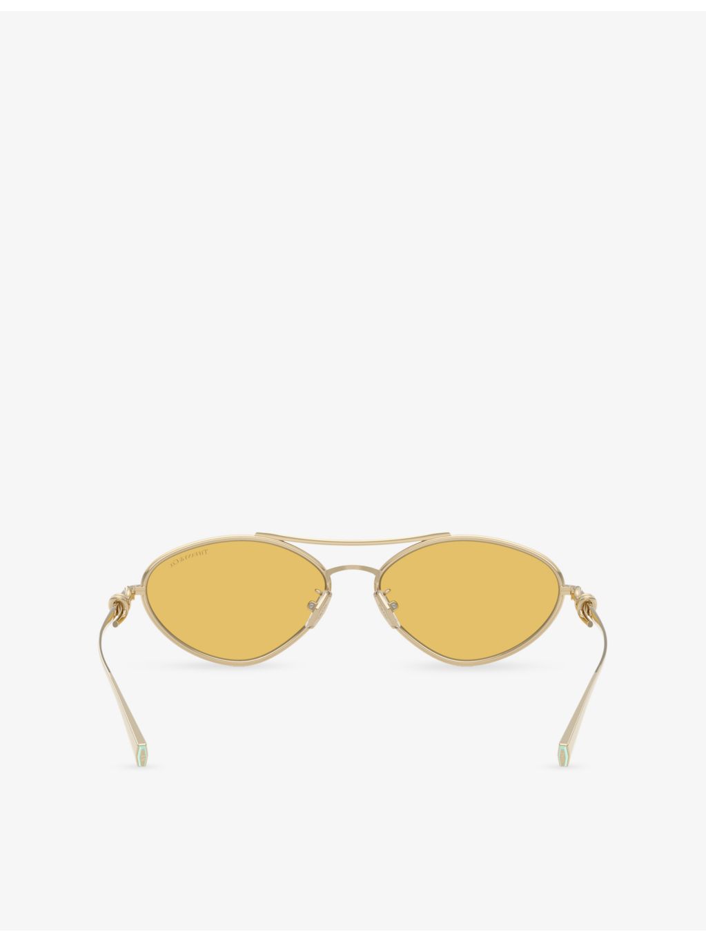 Tiffany & Co TF3117 irregular-frame metal sunglasses - British product