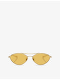 Tiffany & Co TF3117 irregular-frame metal sunglasses - British product