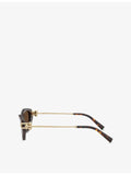 Tiffany & Co cat-eye acetate sunglasses tortoiseshell - British product