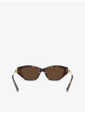 Tiffany & Co cat-eye acetate sunglasses tortoiseshell - British product