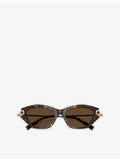 Tiffany & Co cat-eye acetate sunglasses tortoiseshell - British product
