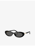 Tiffany & Co. oval frame acetate sunglasses, UK version