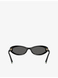 Tiffany & Co. oval frame acetate sunglasses, UK version