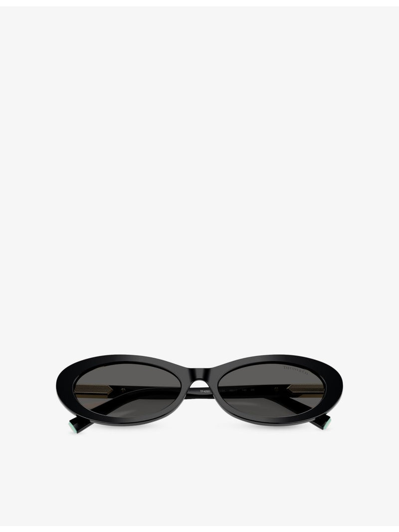 Tiffany & Co. oval frame acetate sunglasses, UK version