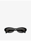 Tiffany & Co. oval frame acetate sunglasses, UK version