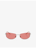 Versace rectangular metal sunglasses VE2279 - British product