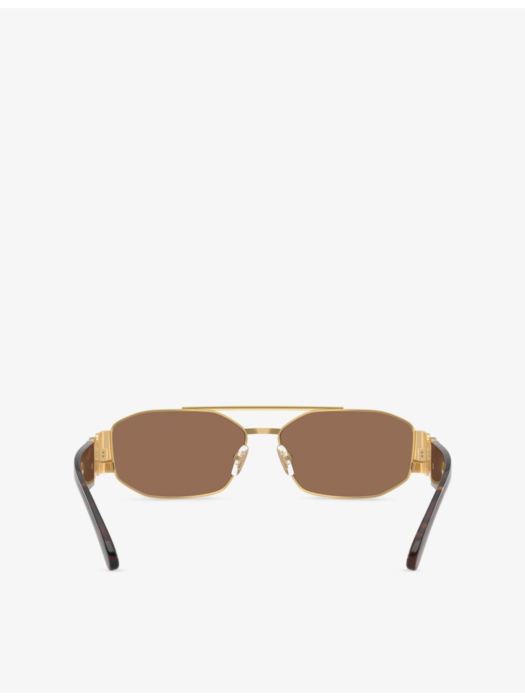 Versace VE2287 irregular-frame metal sunglasses, UK version