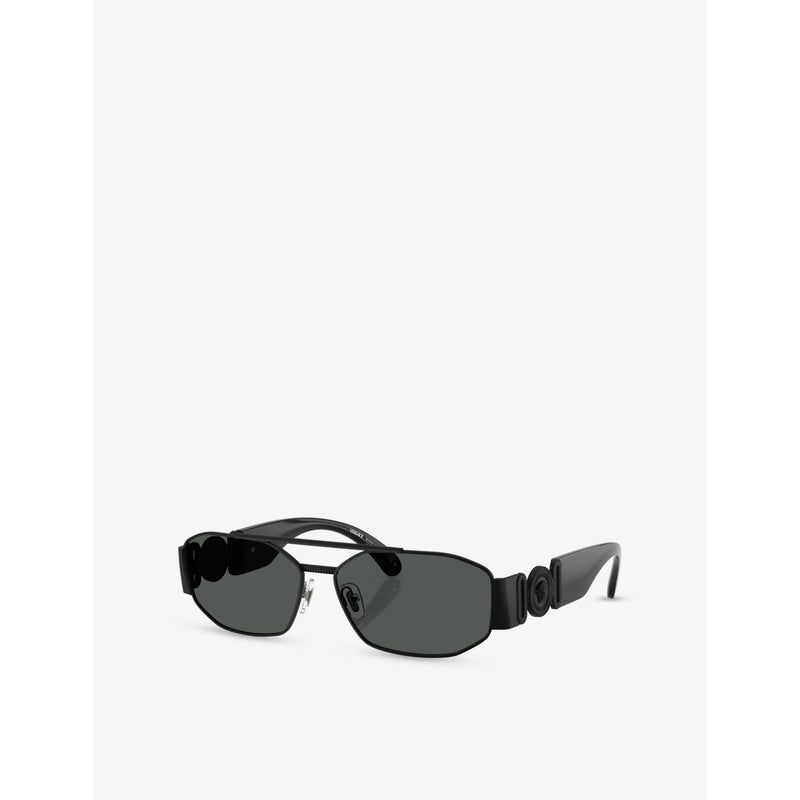 Versace VE2287 irregular metal frame sunglasses, UK version