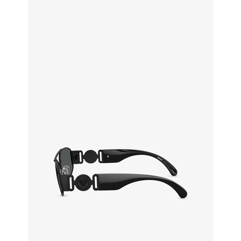Versace VE2287 irregular metal frame sunglasses, UK version