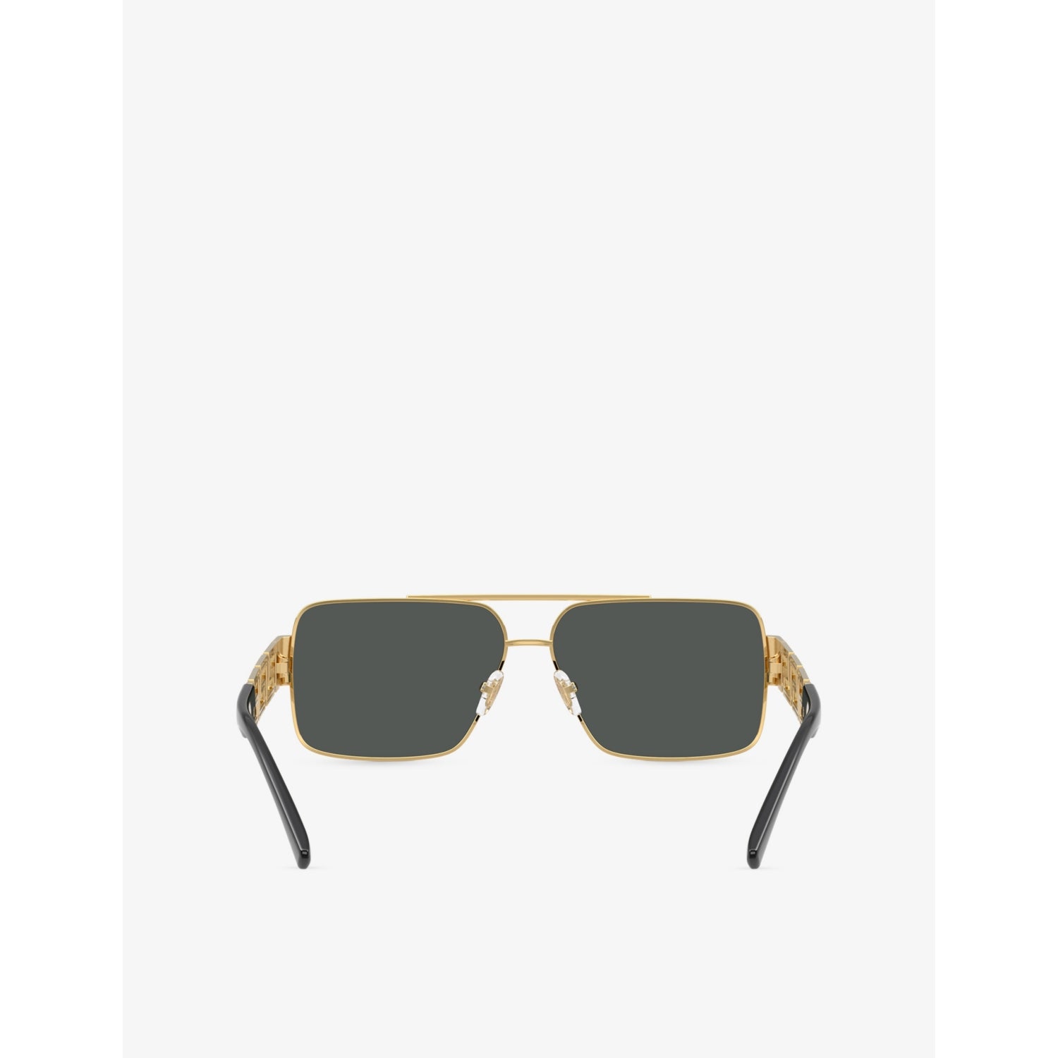 Versace VE2290 square-frame metal sunglasses, imported from the UK