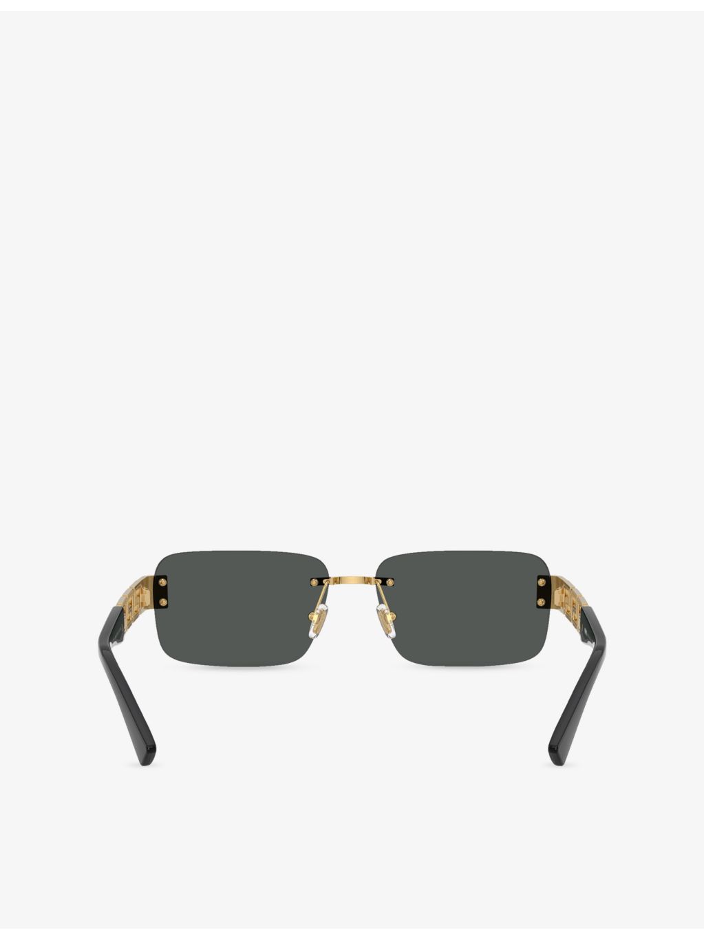Versace rectangle metal sunglasses VE2298, imported from the UK