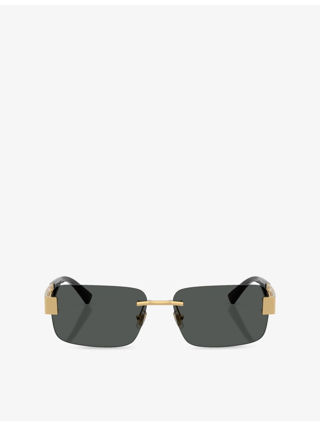 Versace rectangle metal sunglasses VE2298, imported from the UK