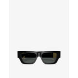 Versace square-frame injected sunglasses VE4497U, imported from the UK