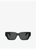 Versace square-frame injected sunglasses VE4497U, imported from the UK