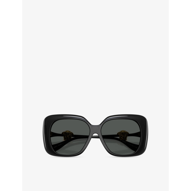 Versace square-frame injected sunglasses VE4499U (British brand)