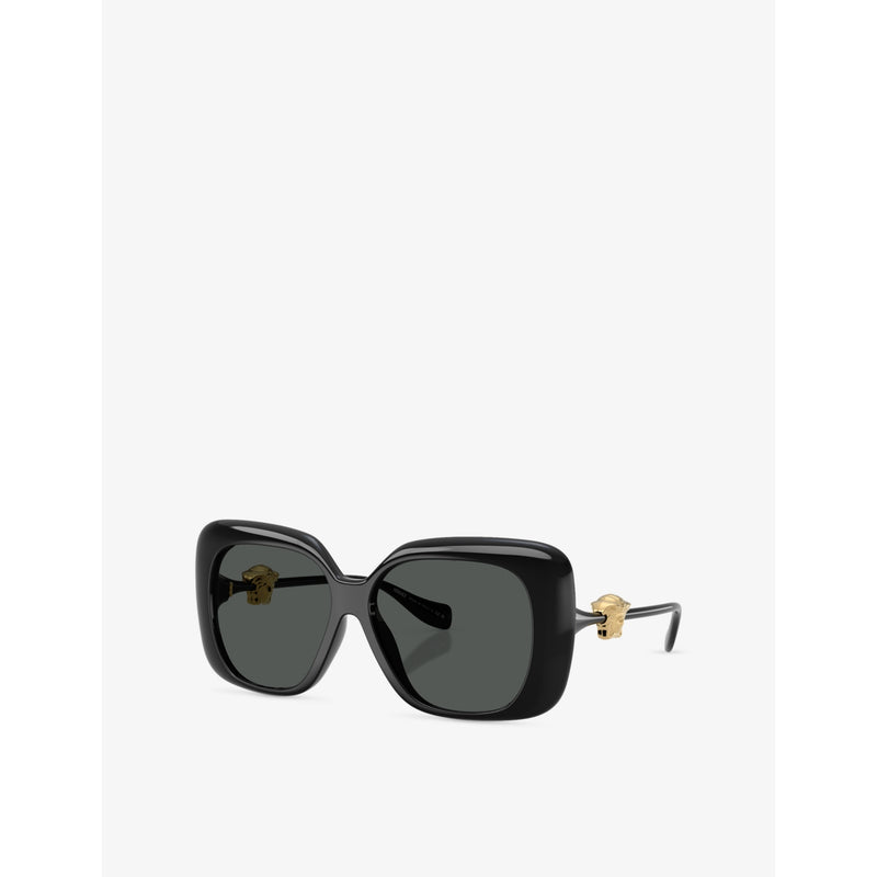 Versace square-frame injected sunglasses VE4499U (British brand)